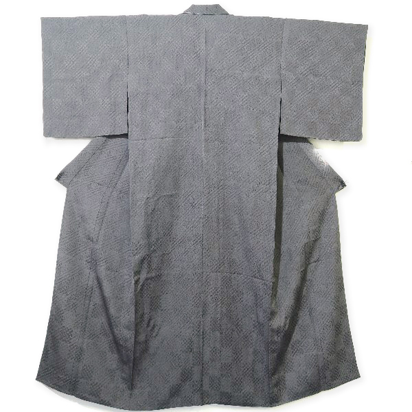 川端美朝の木版染めによる更紗の着物